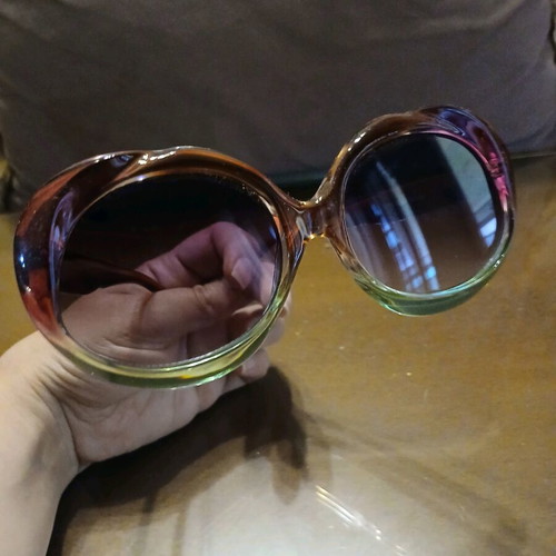 Women's glasses with multicolored frame new