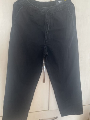 Pull & Bear STWD Baggy Fit men's pants new, size S, washed black