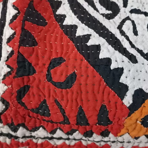 Suzani Uzbekistan rug hand embroidery used 2.10x1.40