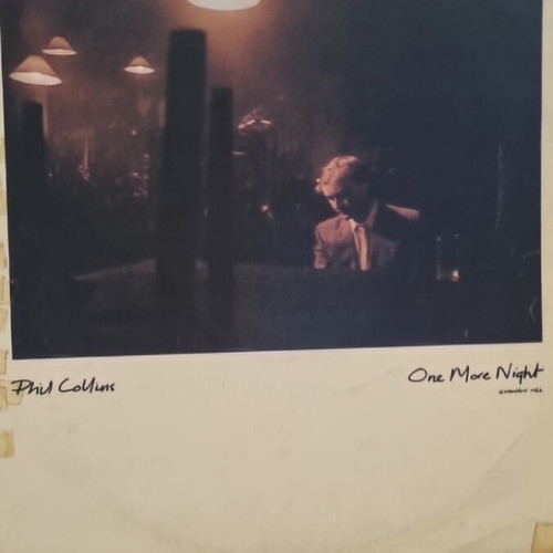 Phil Collins One More Night vinyl used