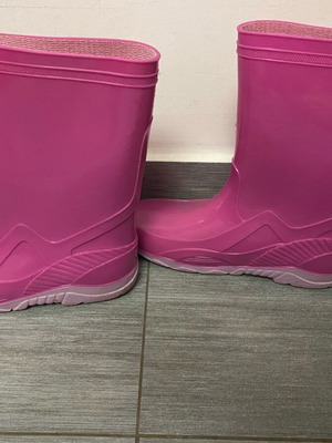 Girls' rain boots used C&G size 35 with anti-slip sole