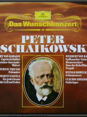 Peter Tschaikowsky vinyl LP album used, classical