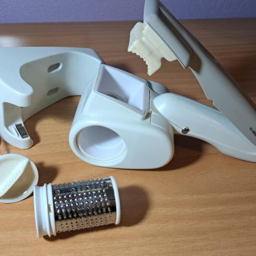 Rechargeable cheese grater used