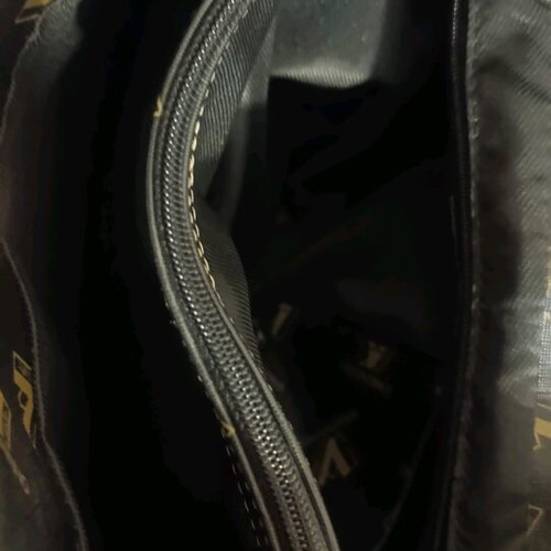 Valentino brown leather detail handbag like new