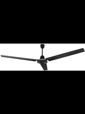 IQ Ceiling Fan 142cm Black with Remote Control