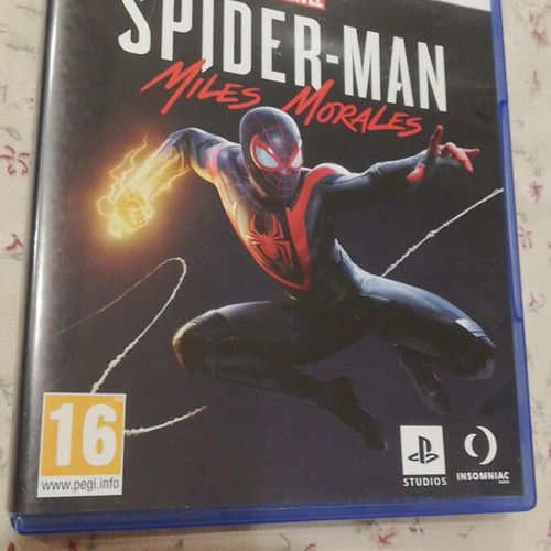 Spider Man Miles Morales video game like new