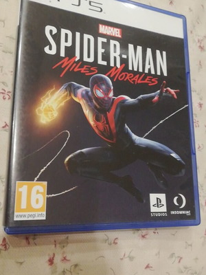 Spider Man Miles Morales video game like new