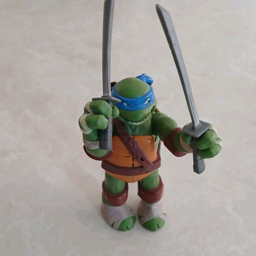 Leonard vintage Ninja Turtles figure used, large collectible toy