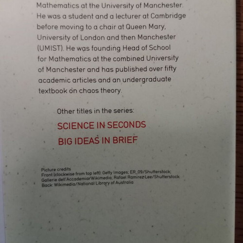Maths in Minutes book new, Paul Glendinning, science