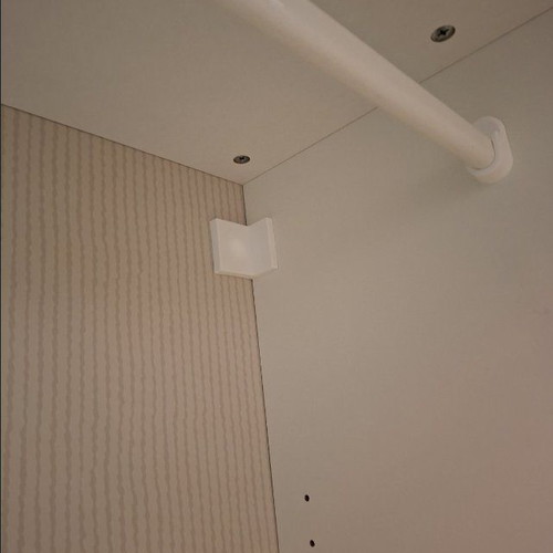 IKEA HENSVIK children's wardrobe, white, 174x75x48 cm