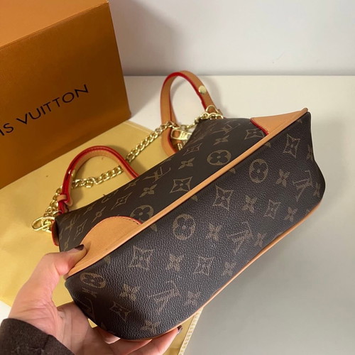 Louis Vuitton shoulder bag new, brown with dust bag