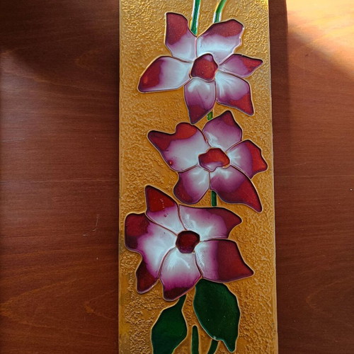 Copper wall plaques new, set of 2 pieces 0.50×0.18