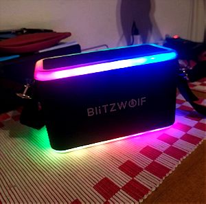 Ασύρματο BLITZWOLF ηχείο KARAOKE, μοντέλο WA-6, ισχύος 80 watt + subwoofer, μαζί με 2 ασ. μικρόφωνα