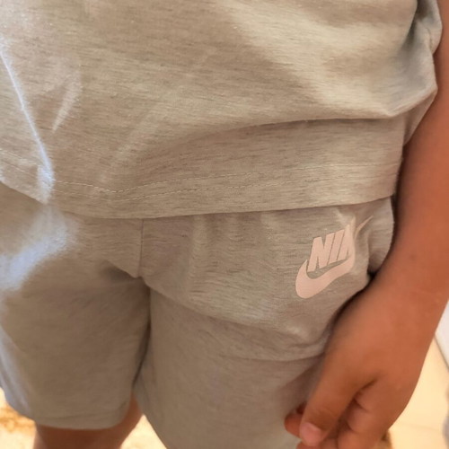 Nike kids set 8 years like new, grey and yellow