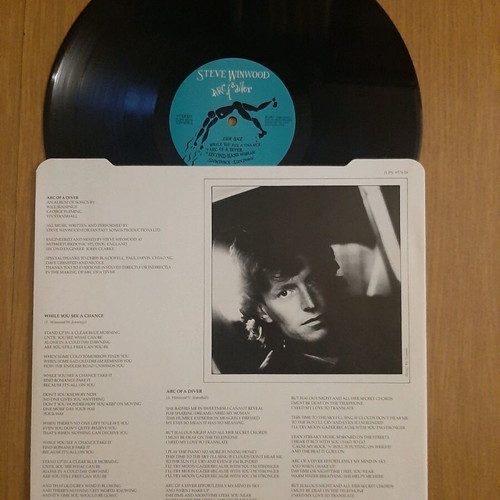 Steve Winwood Arc of a Diver LP 33 RPM new, rock
