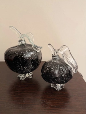 Decorative glass pomegranates new