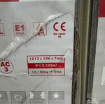 Laminate Alfa Wood 7mm AC3 Grey Oak new, 2.14 m² per pack