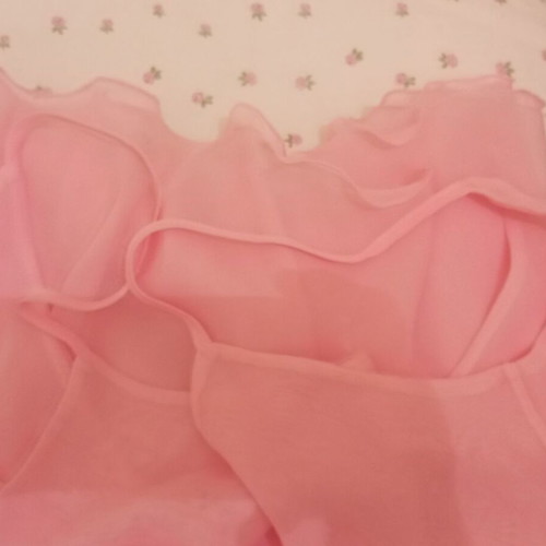 Pink nightgown like new, airy, size L