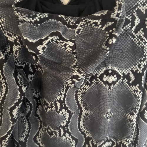Adidas hoodie small with snake pattern like new