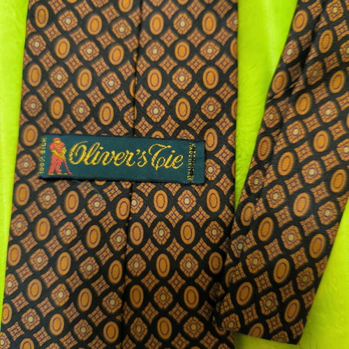 Men's Italian silk tie like new