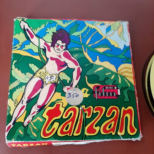 Tarzan Super 8 film used, vintage 1960s