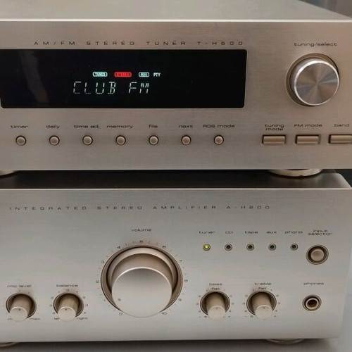 TEAC A H 200-T H 500 sound amplifiers used, very good condition