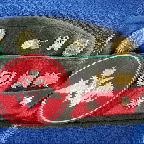 Στρατιωτικός μπερές με κονκάρδες μεταχειρισμένος