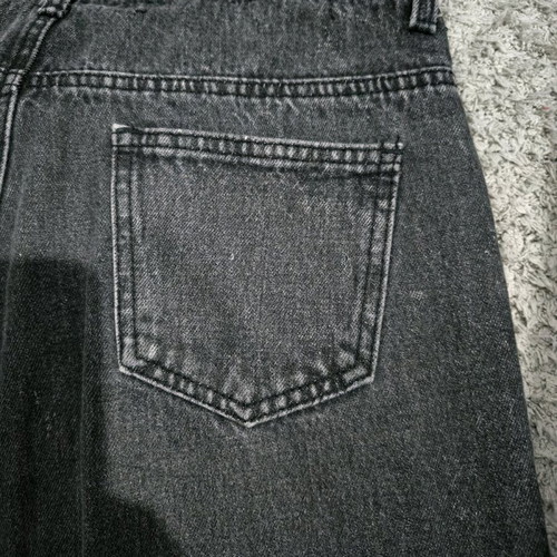 Black high-waisted mum jeans owtwo fashion like new, size 36