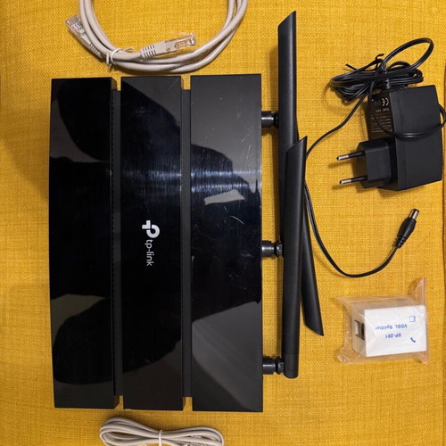 TP-LINK Archer VR400 v2 Wireless VDSL2 Modem Router Wi-Fi 5 like new with 4 Gigabit ports