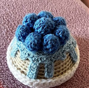 Crochet cupcake handmade