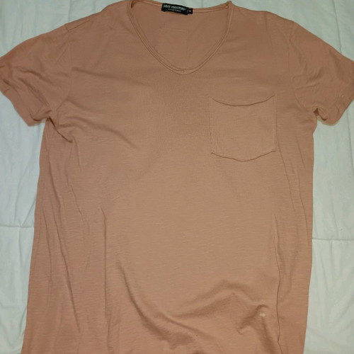 Men's short-sleeve t-shirt used, size M, orange