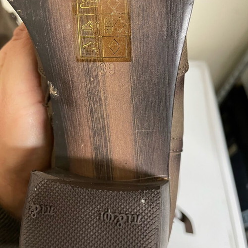 Toi&Moi women's boots used, brown, size 39