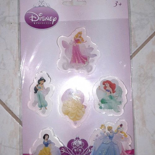 Disney Jelly Stickers Little Princesses new, collectible decorative