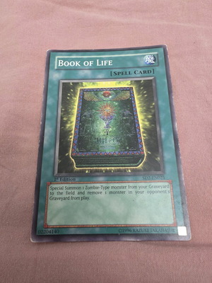 Book of Life Yu-Gi-Oh! card used