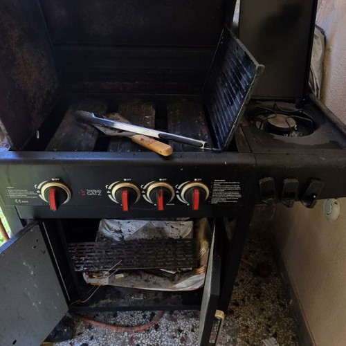 Thermogaz gas grill used