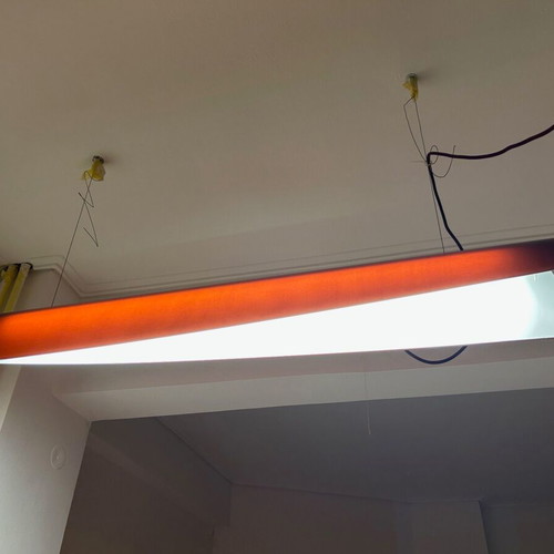 Ceiling light fixture for island or table, like new