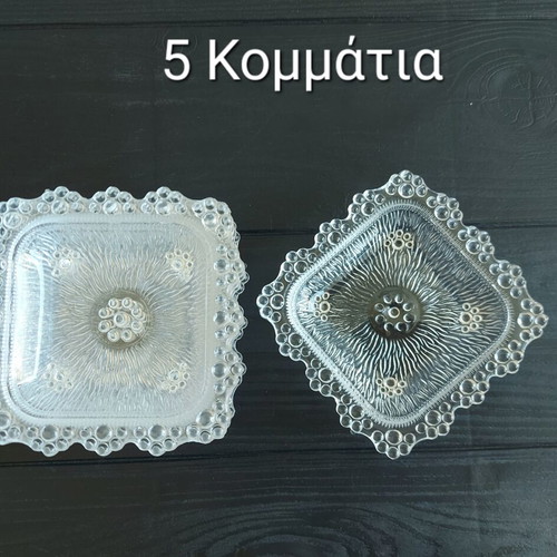 Small dessert plates used, set of 5