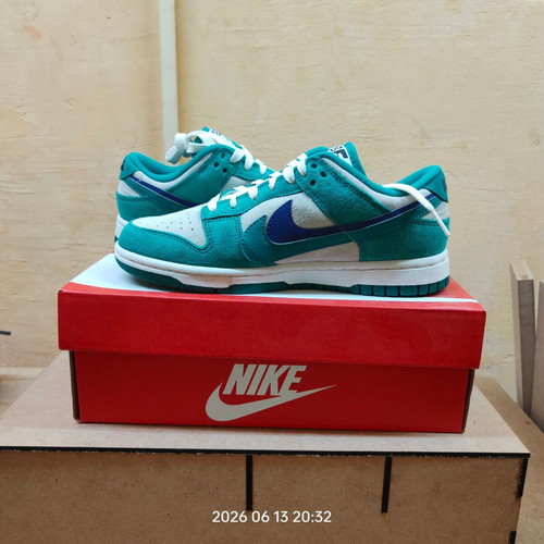 Nike Dunk Low SE women's shoes size 38 new, sail green white