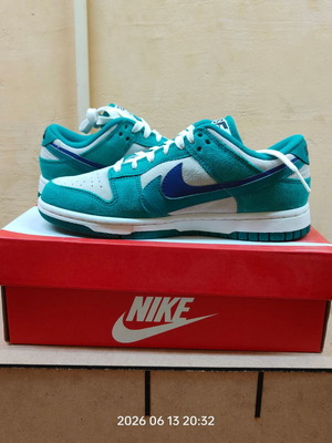 Nike Dunk Low SE women's shoes size 38 new, sail green white