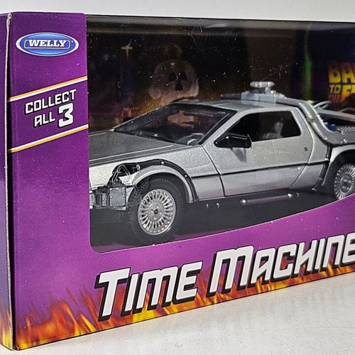 Welly Time Machine DeLorean LK Coupe 1:24 new
