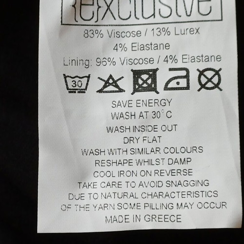 Fitted dress Exclusive XL
