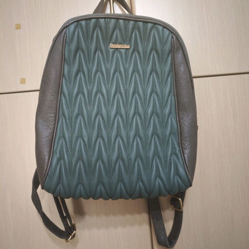 Γυναικείο backpack Privata σαν καινούργιο, γκρι πολύχρωμο