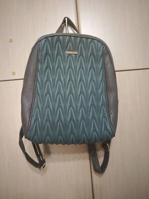 Γυναικείο backpack Privata σαν καινούργιο, γκρι πολύχρωμο