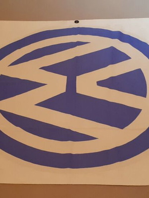 Σημαία Volkswagen μεταχειρισμένη, 1,40μ x 0,90μ