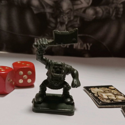 Hero Quest demon Orc miniature like new