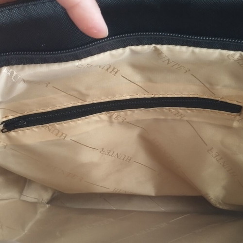 Hunter shoulder bag used, black