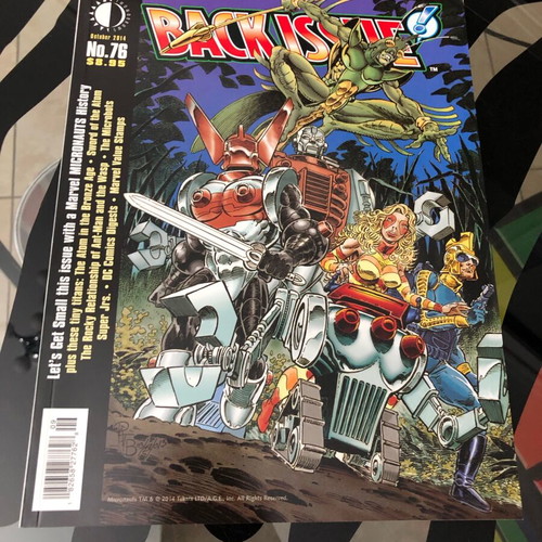 Back Issue Magazine 76 new, Marvel and DC Comics