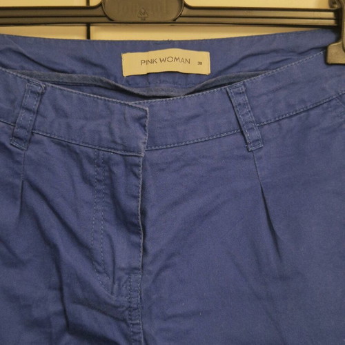 Chino women's pants blue Pink Woman like new size M