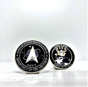 Αναμνηστικό νόμισμα επάργυρο Space Force USA