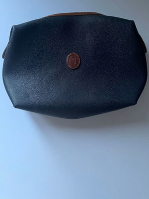 Trussardi μπλε τσάντα χειρός μεταχειρισμένη χωρίς λαβές ή λουράκι